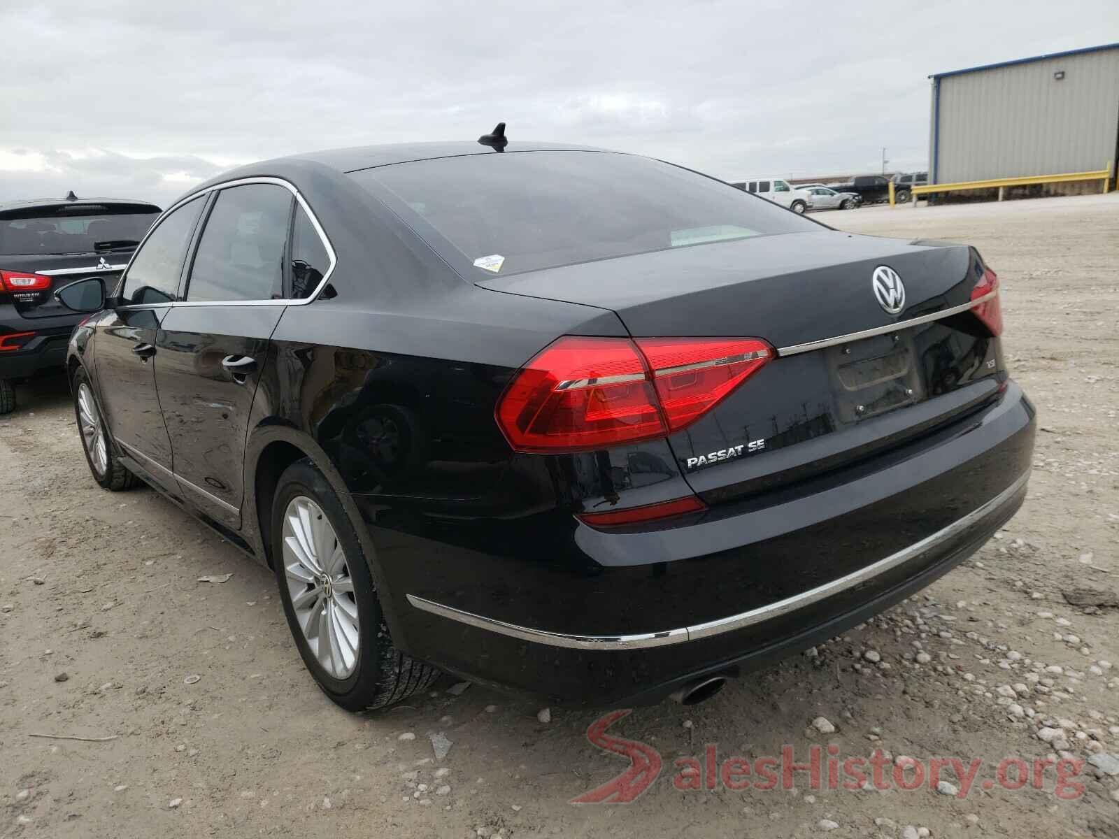 1VWBS7A35GC059510 2016 VOLKSWAGEN PASSAT