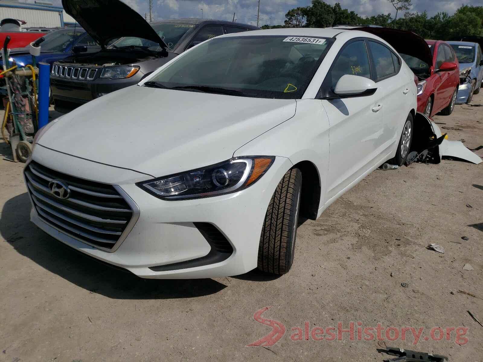 5NPD74LF3JH391721 2018 HYUNDAI ELANTRA