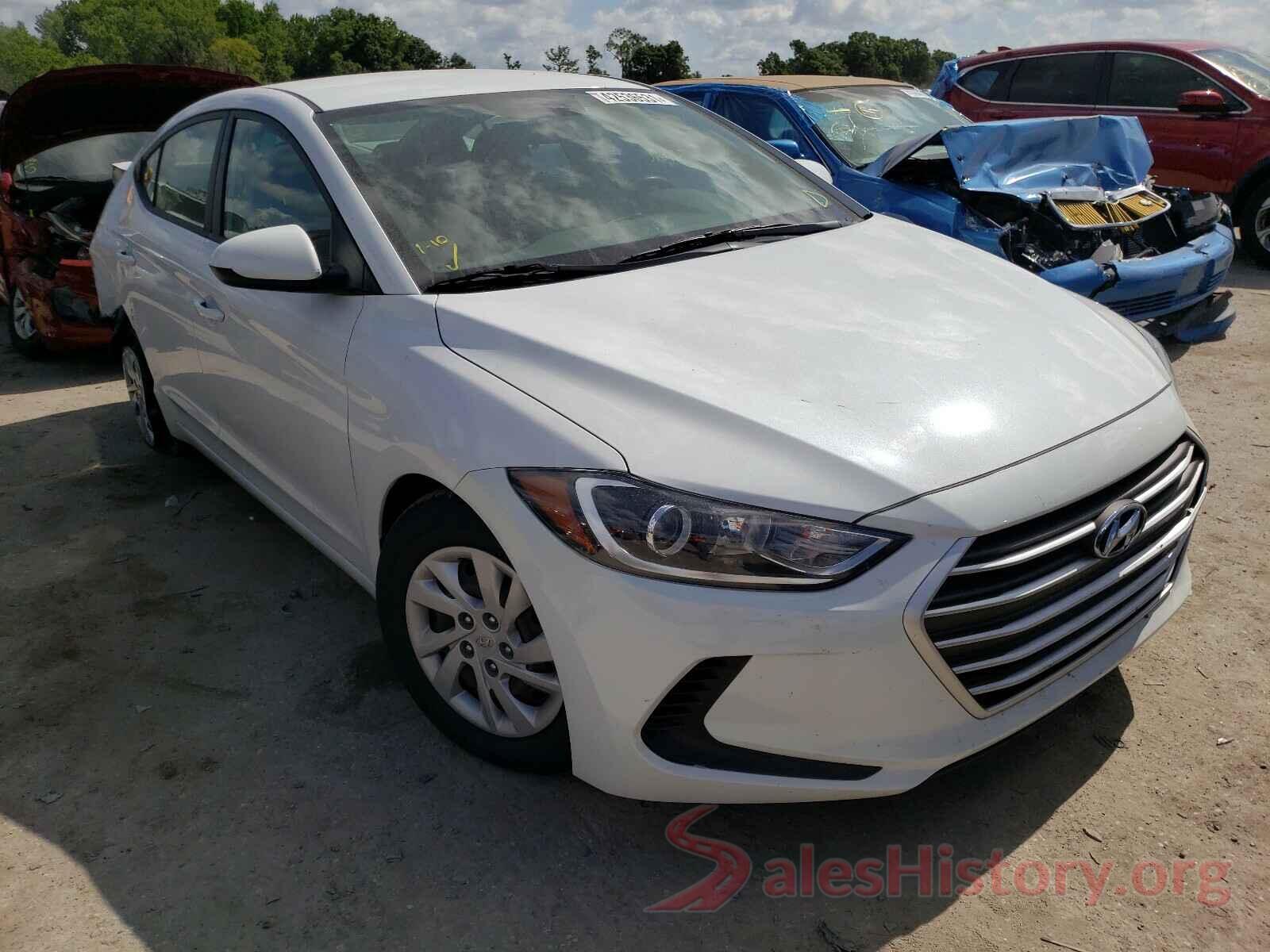 5NPD74LF3JH391721 2018 HYUNDAI ELANTRA