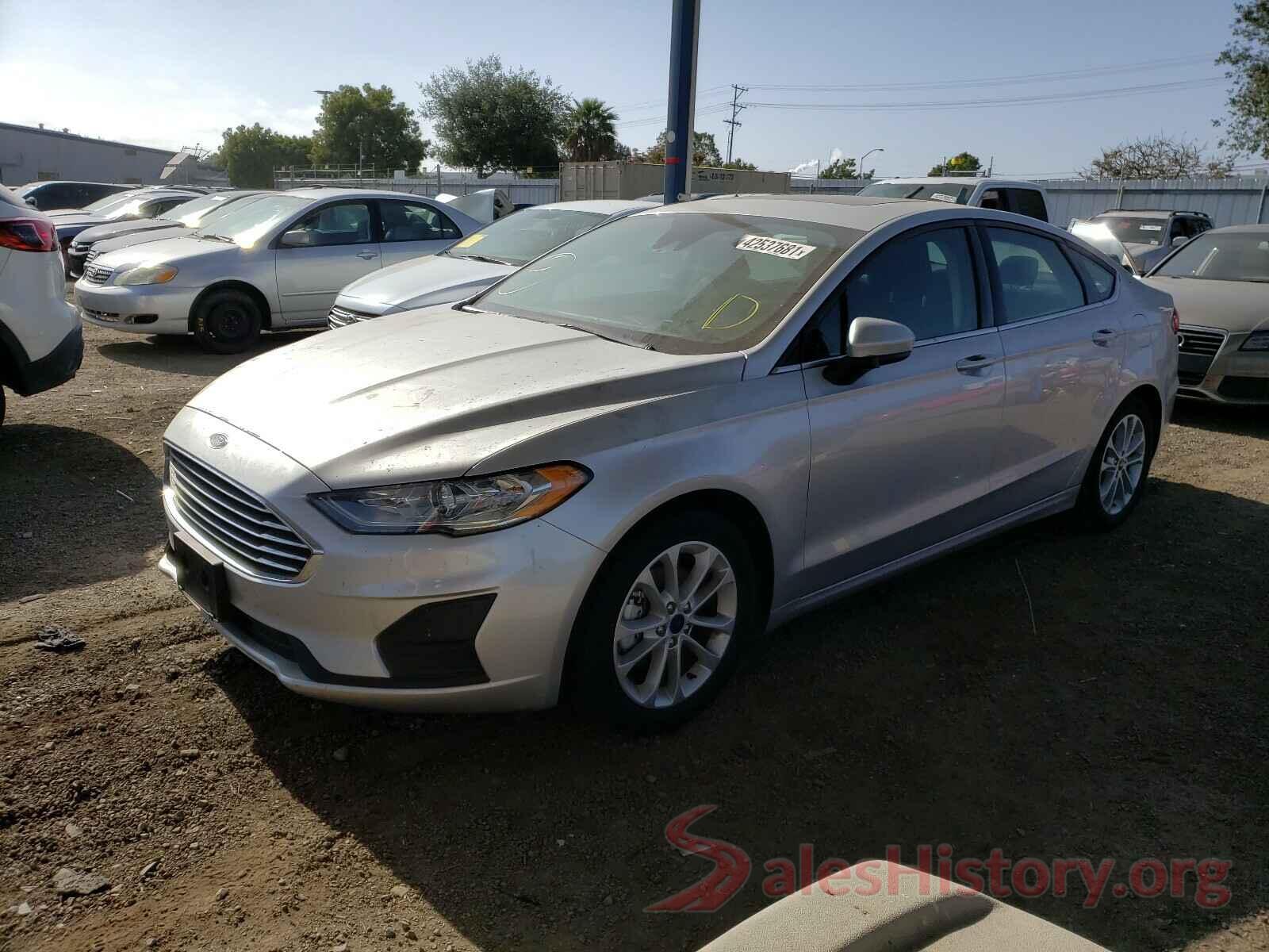 3FA6P0HD7KR134784 2019 FORD FUSION