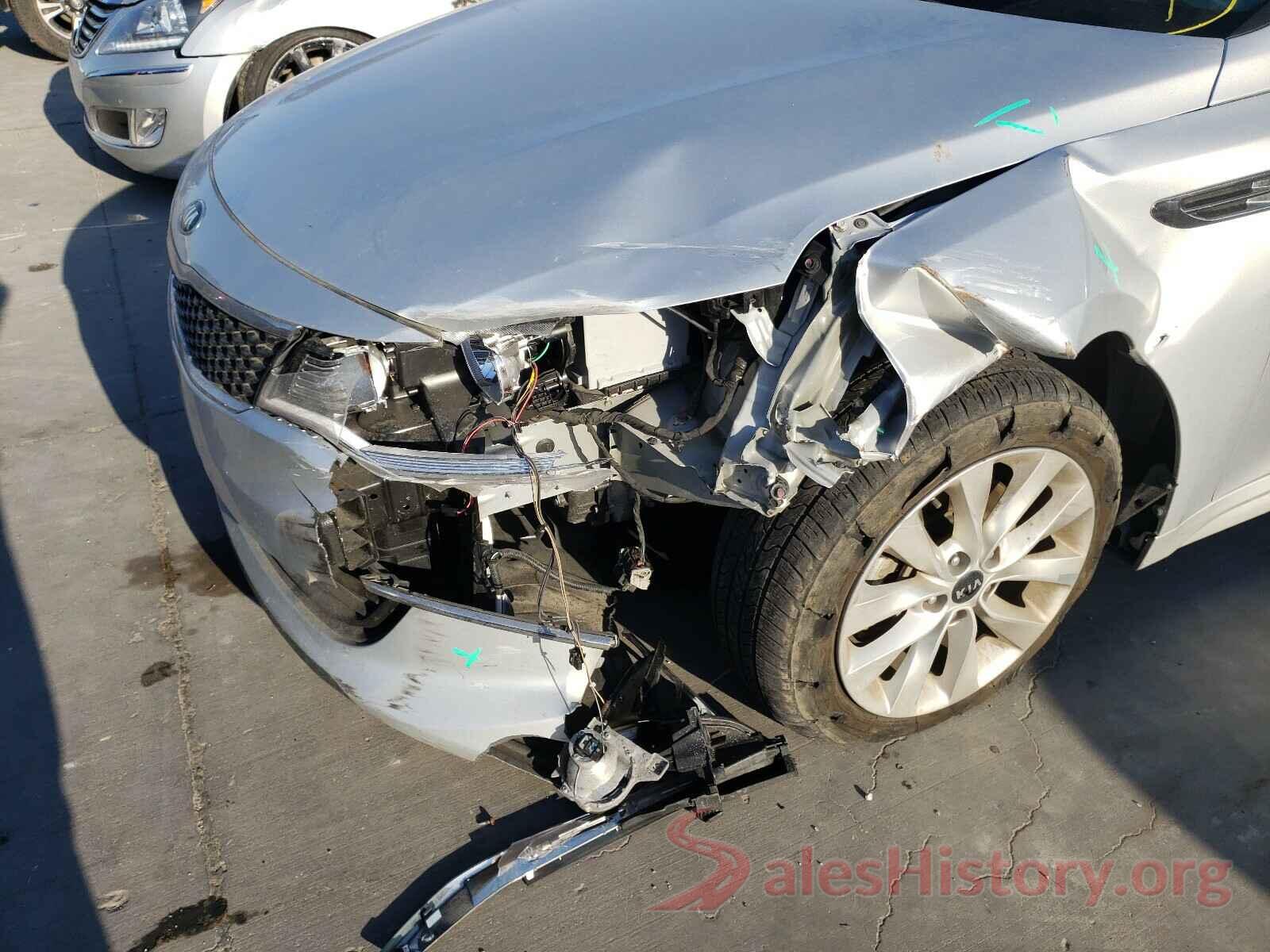 5XXGT4L33GG076713 2016 KIA OPTIMA