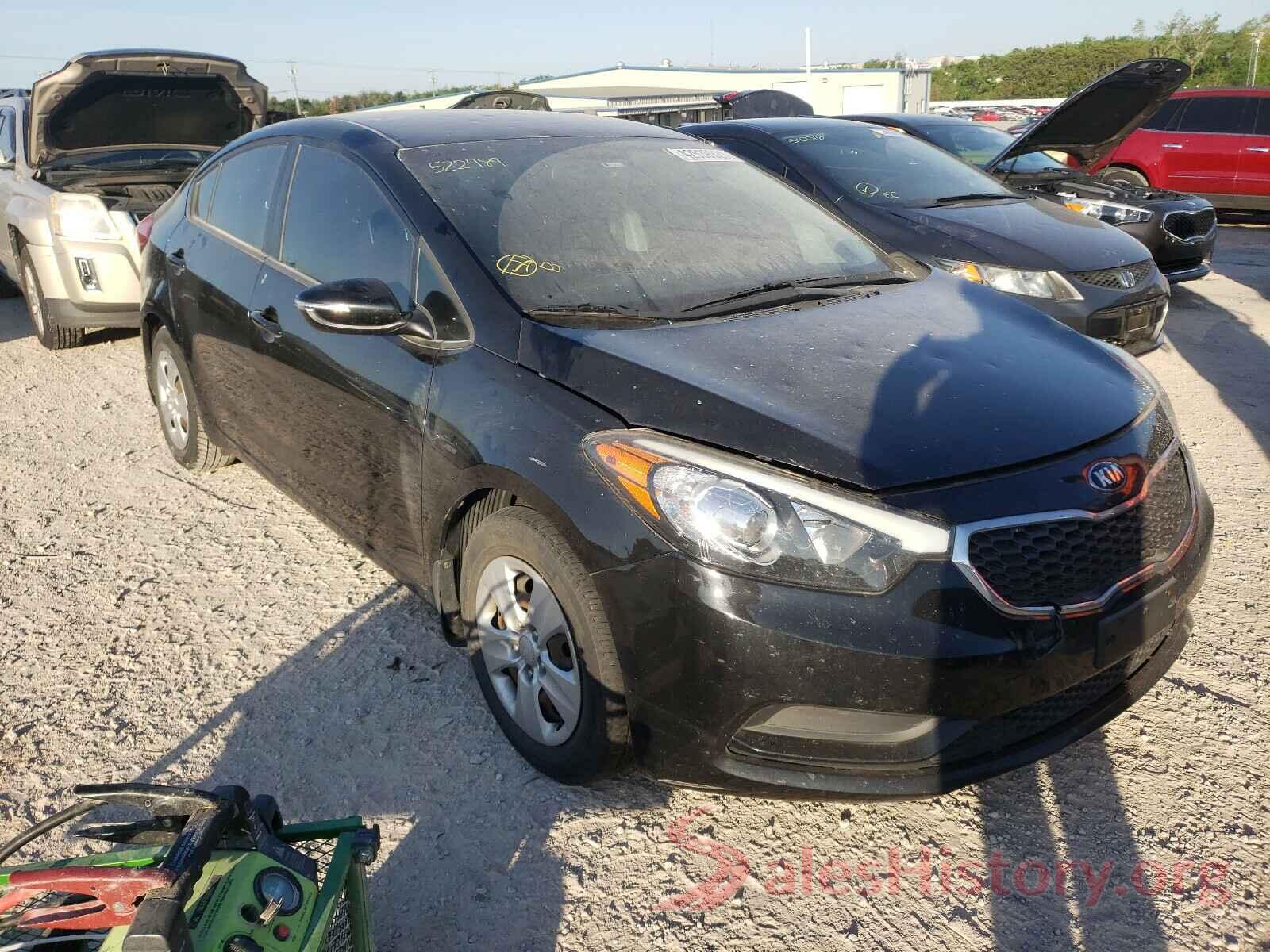 KNAFX4A60G5522489 2016 KIA FORTE