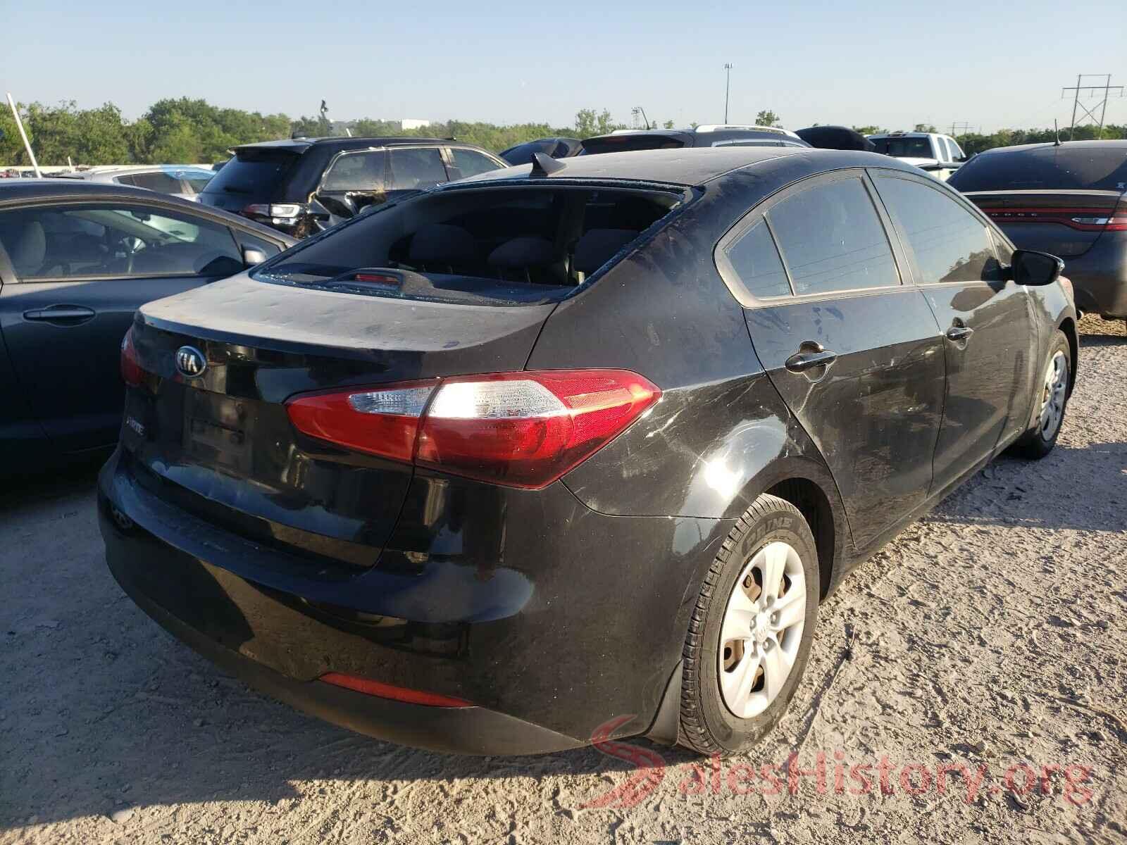 KNAFX4A60G5522489 2016 KIA FORTE