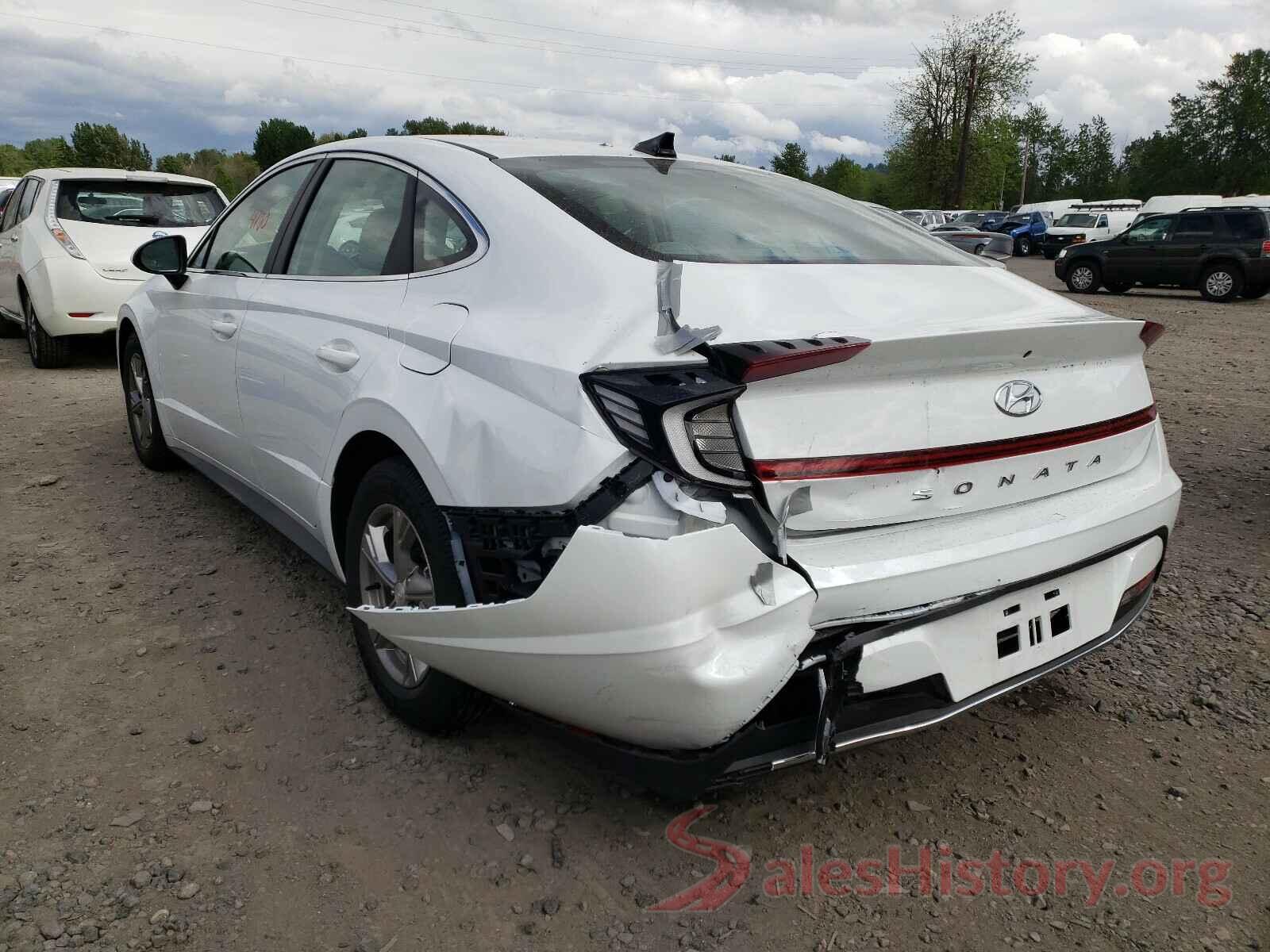 5NPEG4JA0MH109020 2021 HYUNDAI SONATA