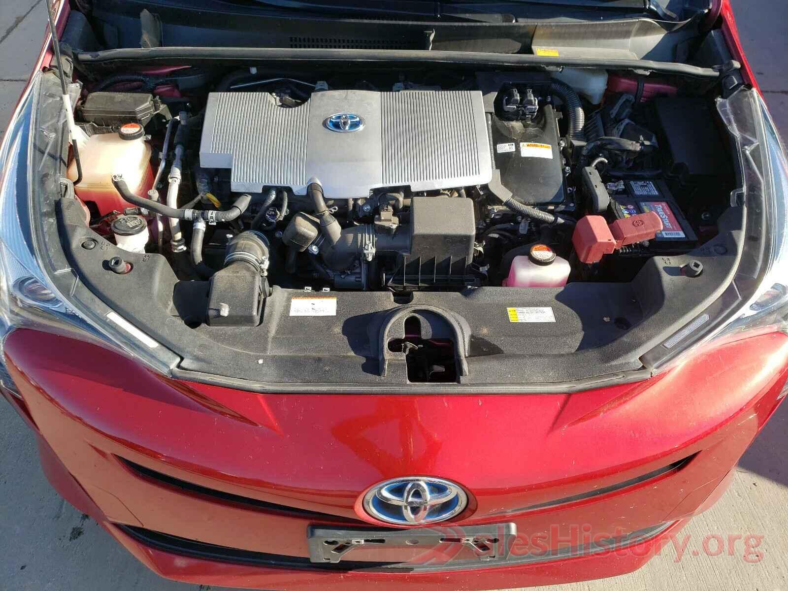 JTDKBRFU2G3505869 2016 TOYOTA PRIUS