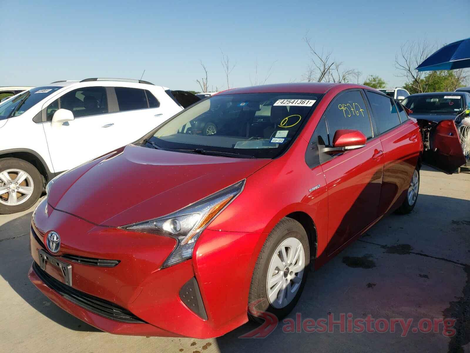 JTDKBRFU2G3505869 2016 TOYOTA PRIUS