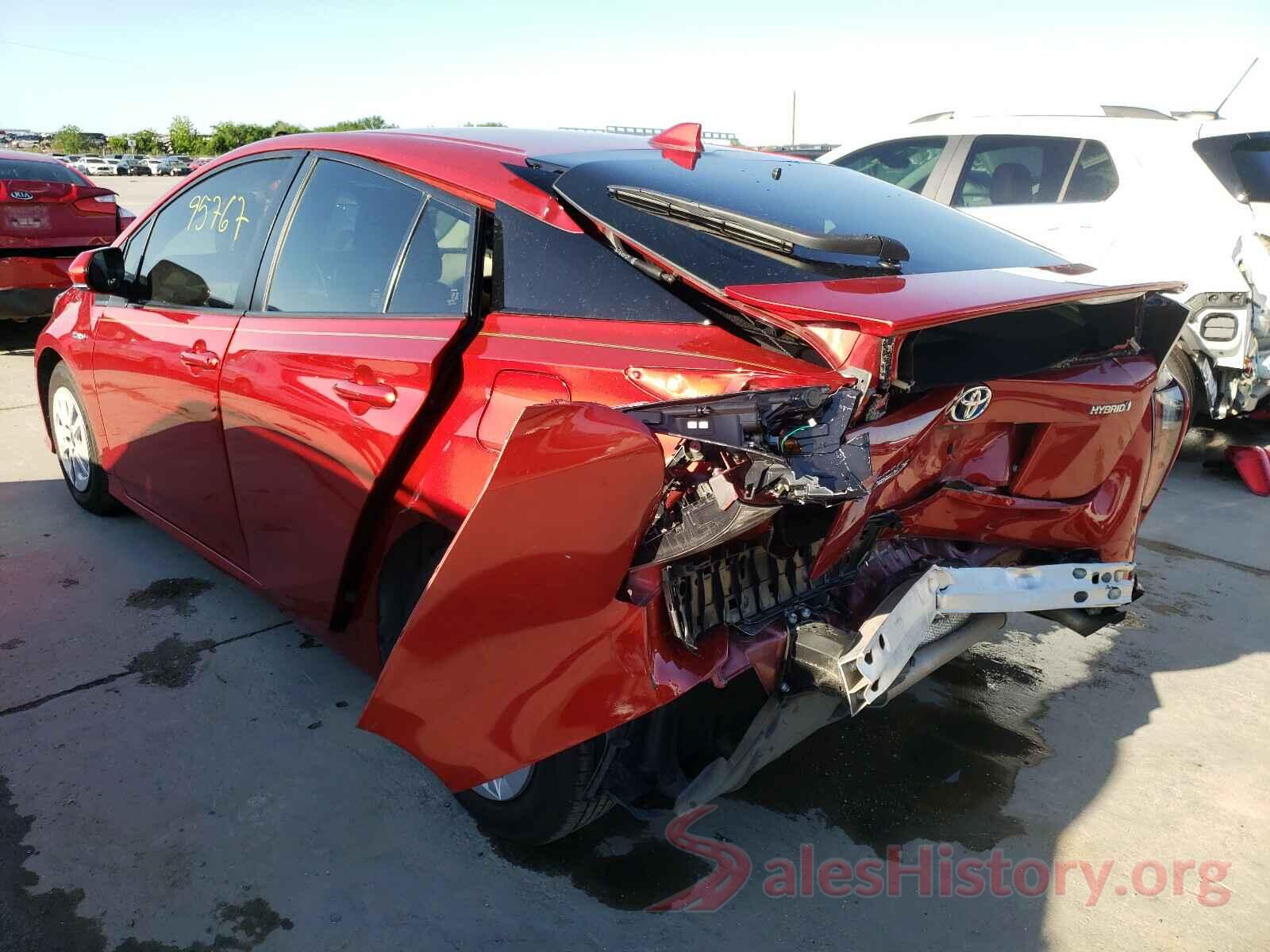 JTDKBRFU2G3505869 2016 TOYOTA PRIUS