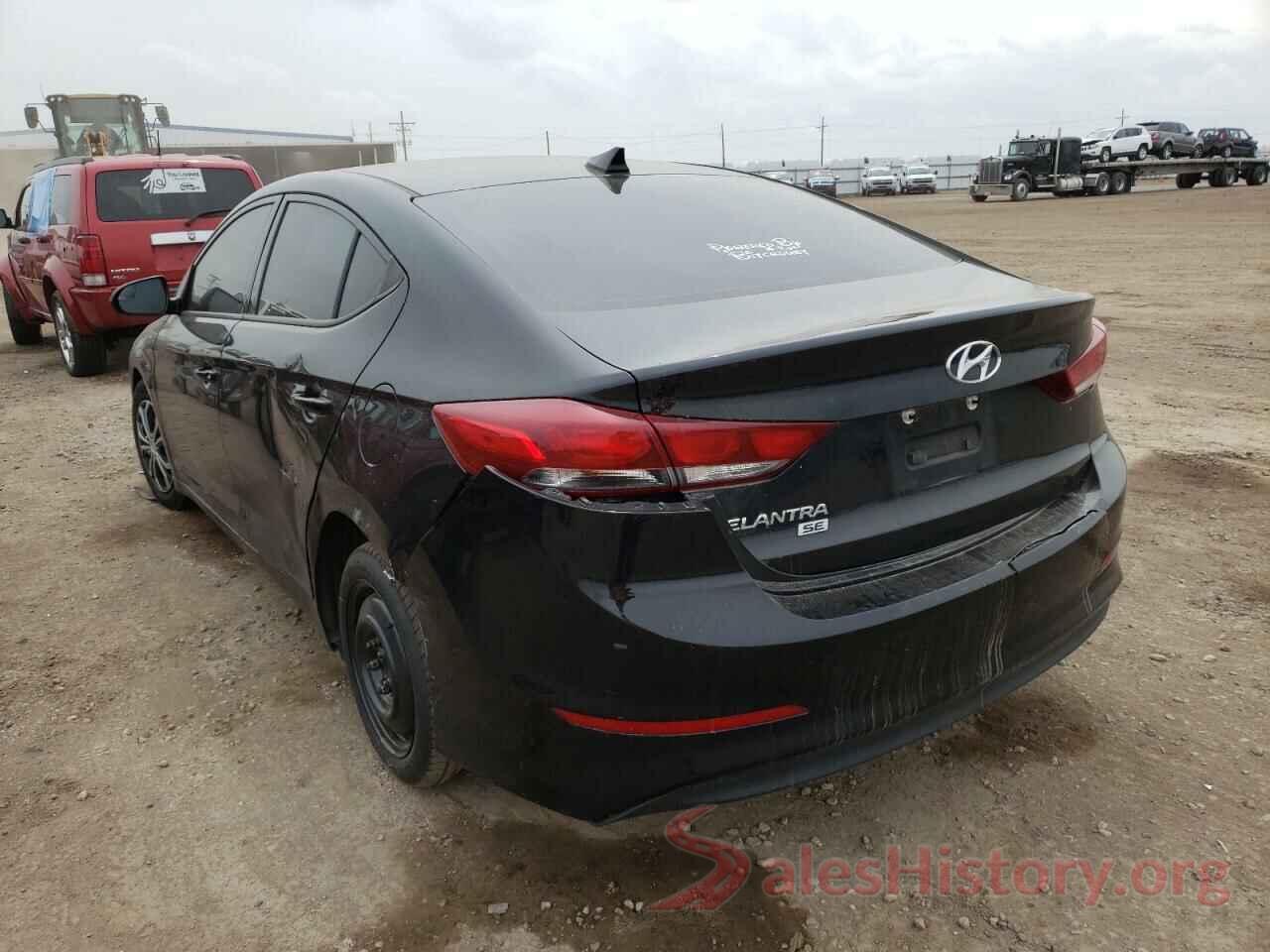 5NPD74LF9HH127493 2017 HYUNDAI ELANTRA