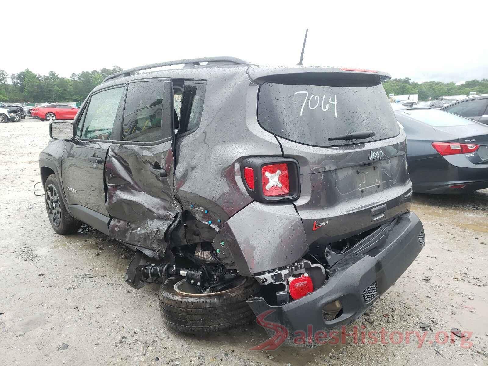 ZACNJAAB9KPK17064 2019 JEEP RENEGADE