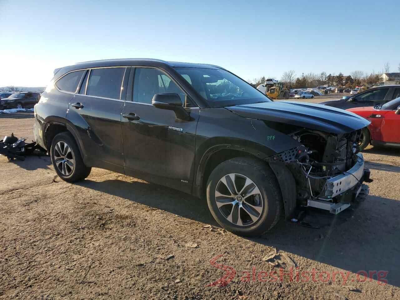 5TDHBRCH4MS534690 2021 TOYOTA HIGHLANDER