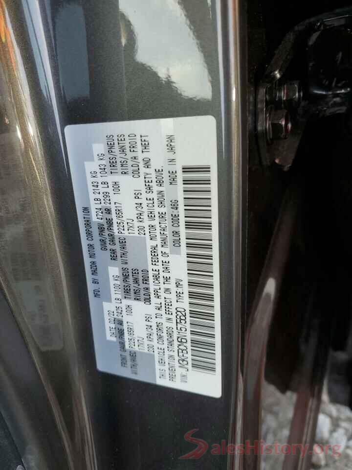 JM3KFBCM6N1575620 2022 MAZDA CX-5 PREFE