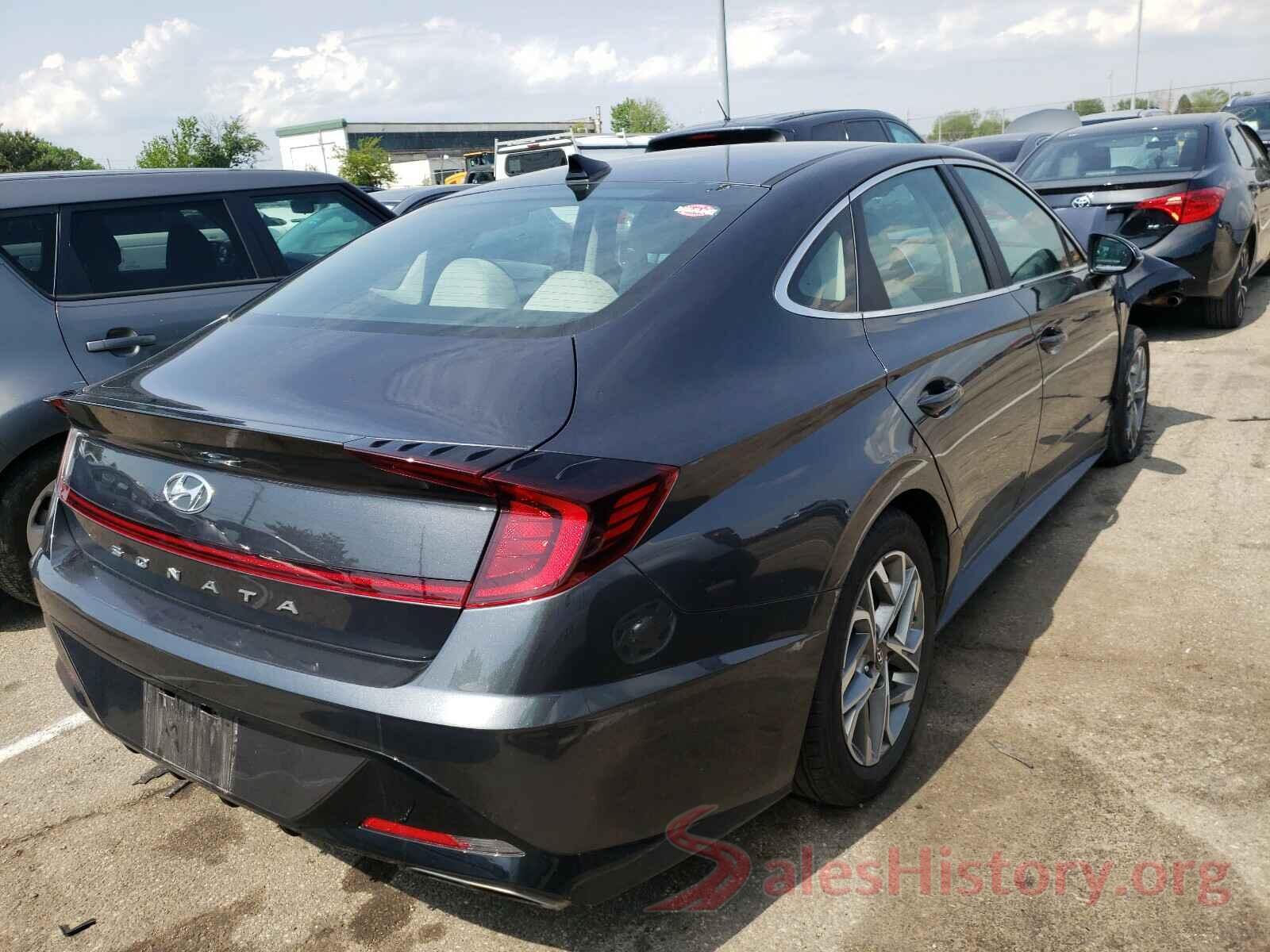 5NPEL4JAXLH053551 2020 HYUNDAI SONATA