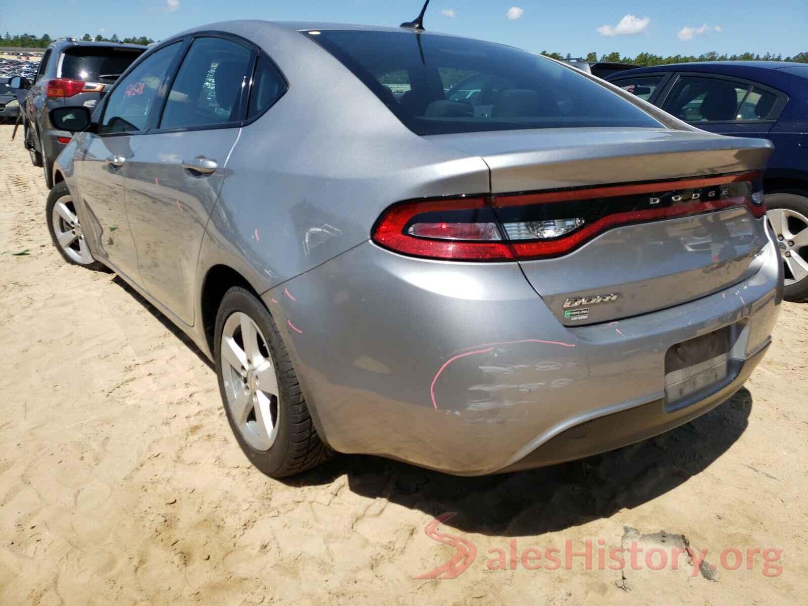 1C3CDFBB6GD660568 2016 DODGE DART