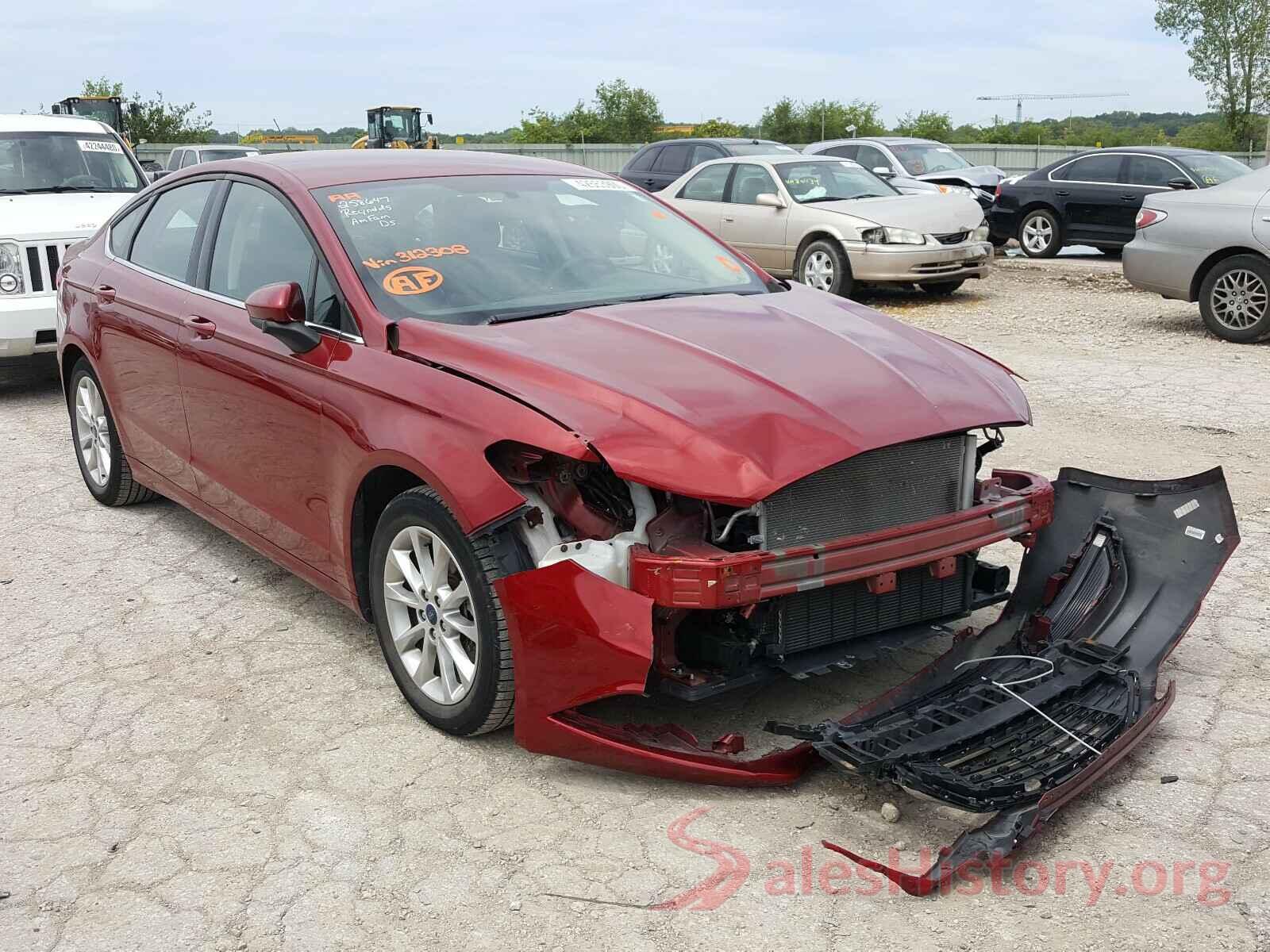 3FA6P0HDXHR312308 2017 FORD FUSION