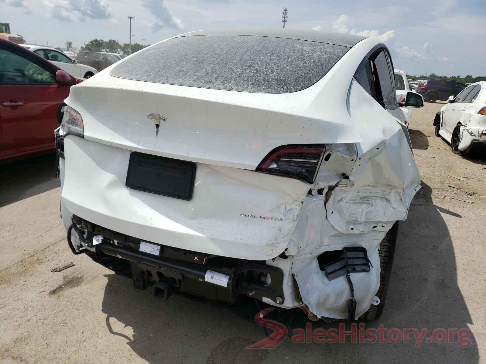 5YJYGDEE0MF083012 2021 TESLA MODEL Y