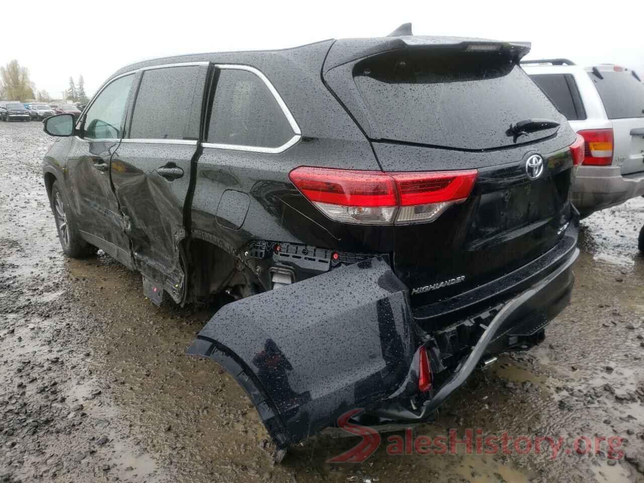 5TDJZRFH8KS580707 2019 TOYOTA HIGHLANDER