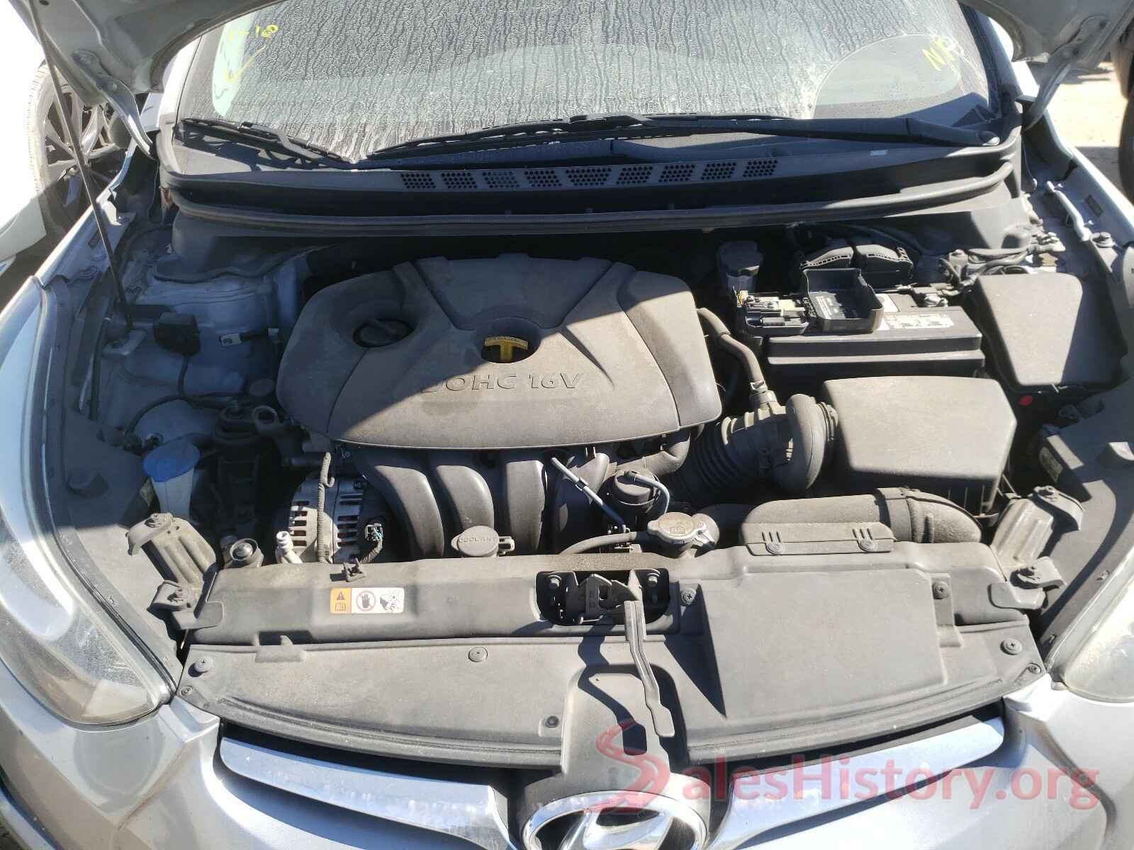 5NPDH4AE4GH700967 2016 HYUNDAI ELANTRA