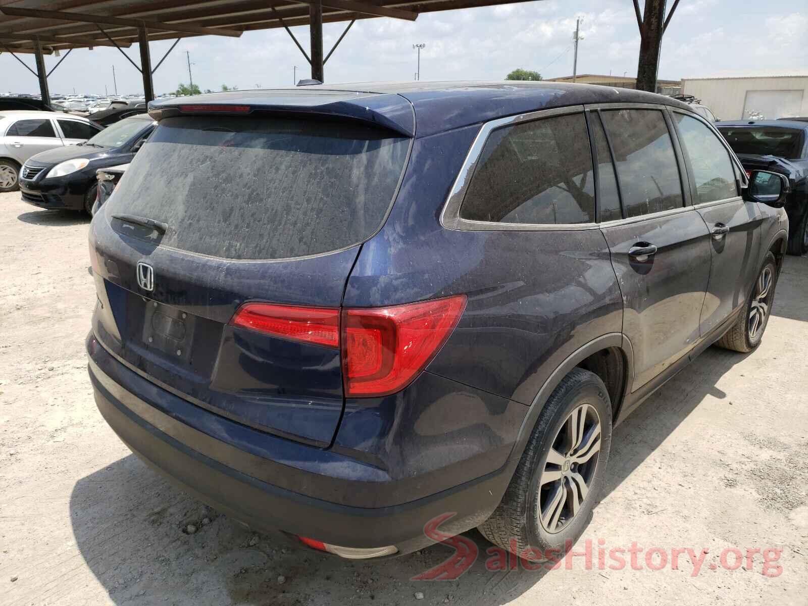 5FNYF5H31GB019066 2016 HONDA PILOT