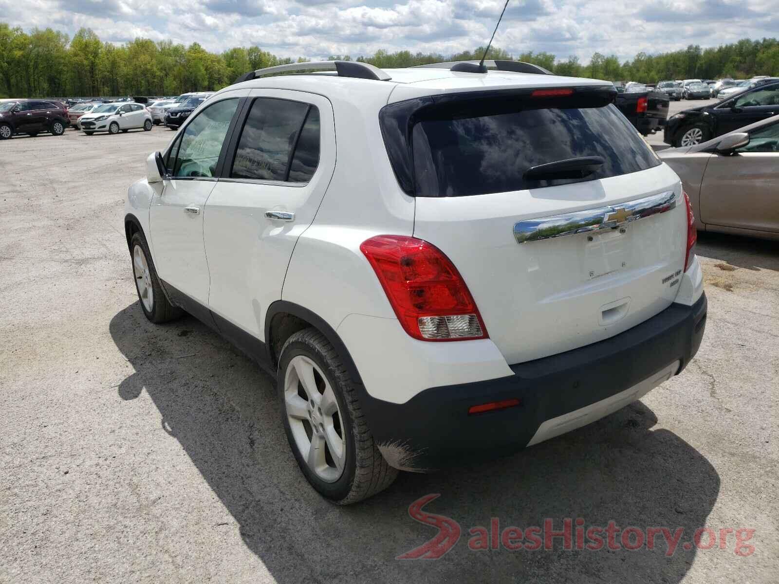 KL7CJRSB0GB597207 2016 CHEVROLET TRAX