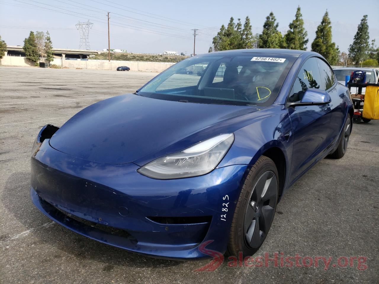 5YJ3E1EA4MF006249 2021 TESLA MODEL 3