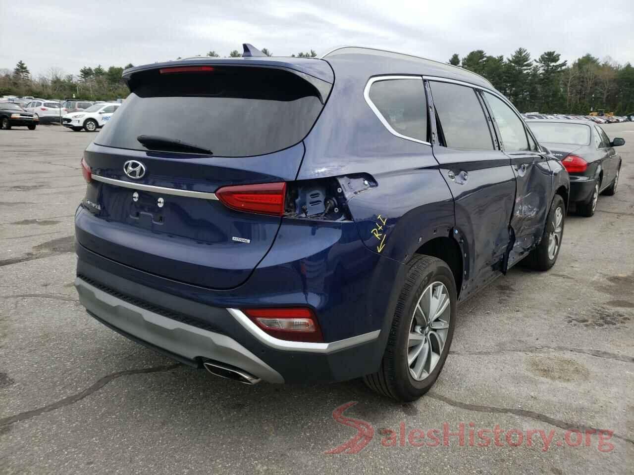 5NMS5CADXKH058651 2019 HYUNDAI SANTA FE