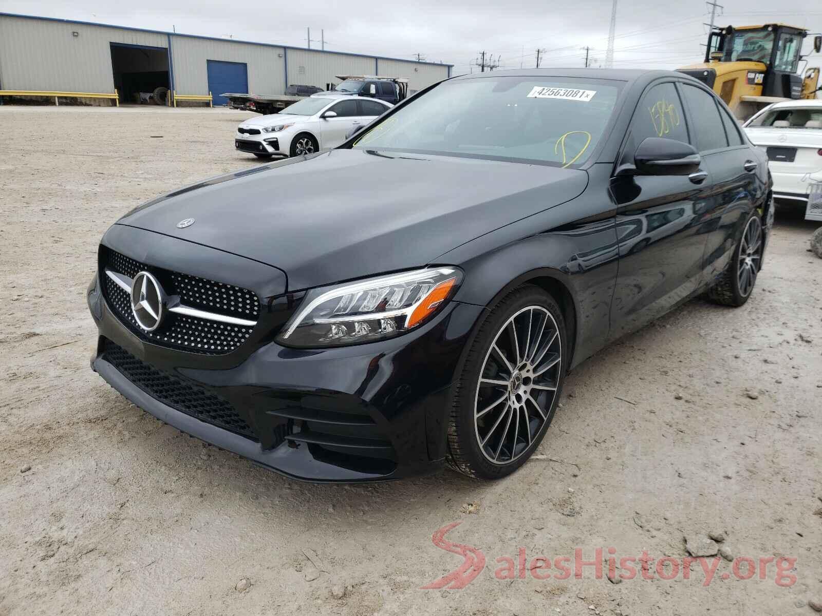 55SWF8DB0KU307304 2019 MERCEDES-BENZ C CLASS