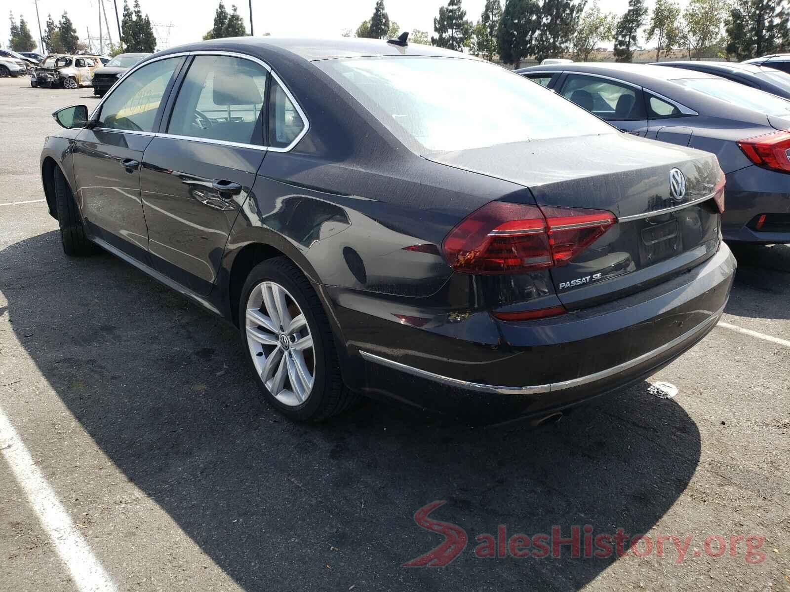 1VWBA7A37JC016460 2018 VOLKSWAGEN PASSAT