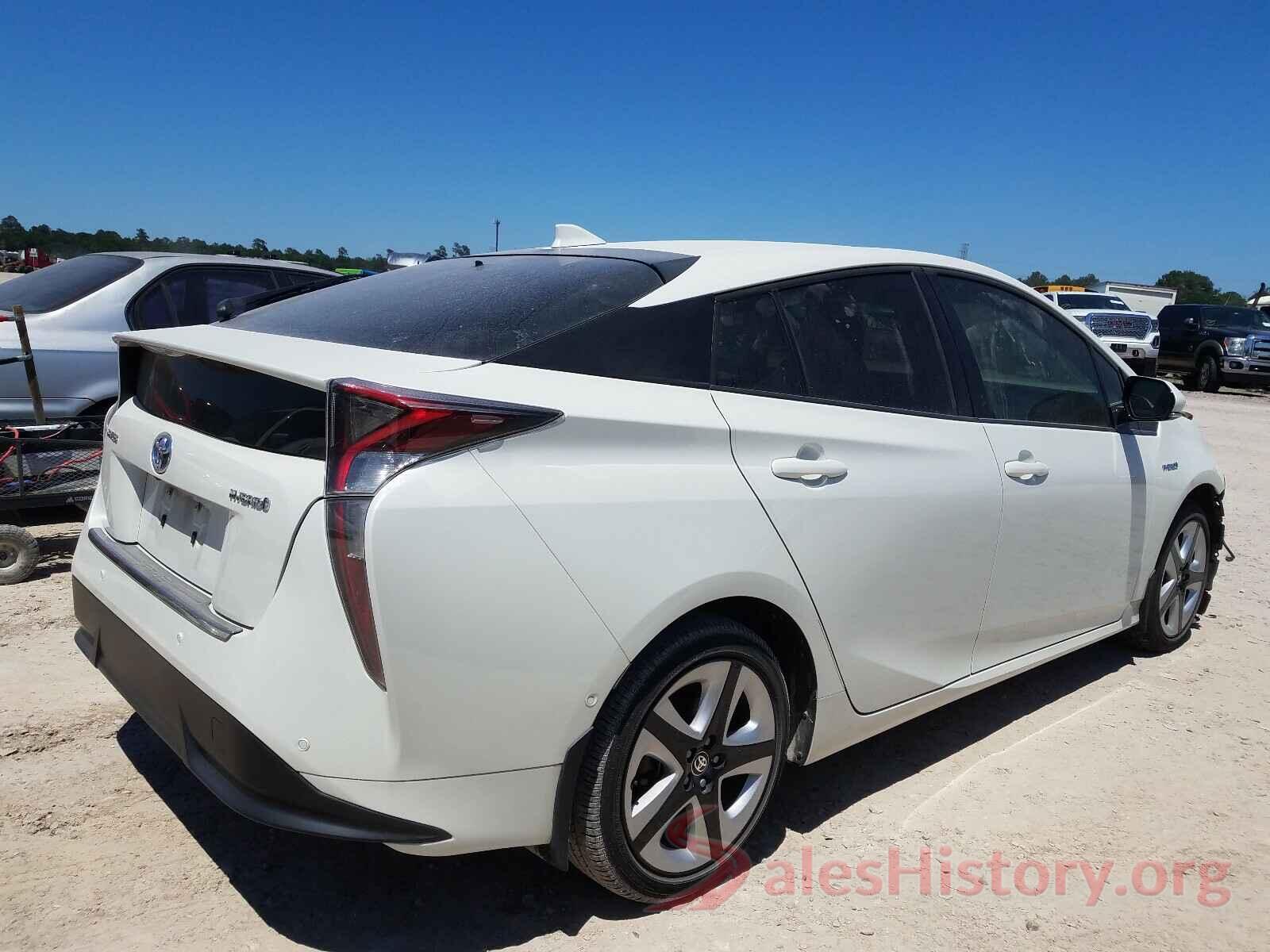 JTDKARFU3H3043472 2017 TOYOTA PRIUS