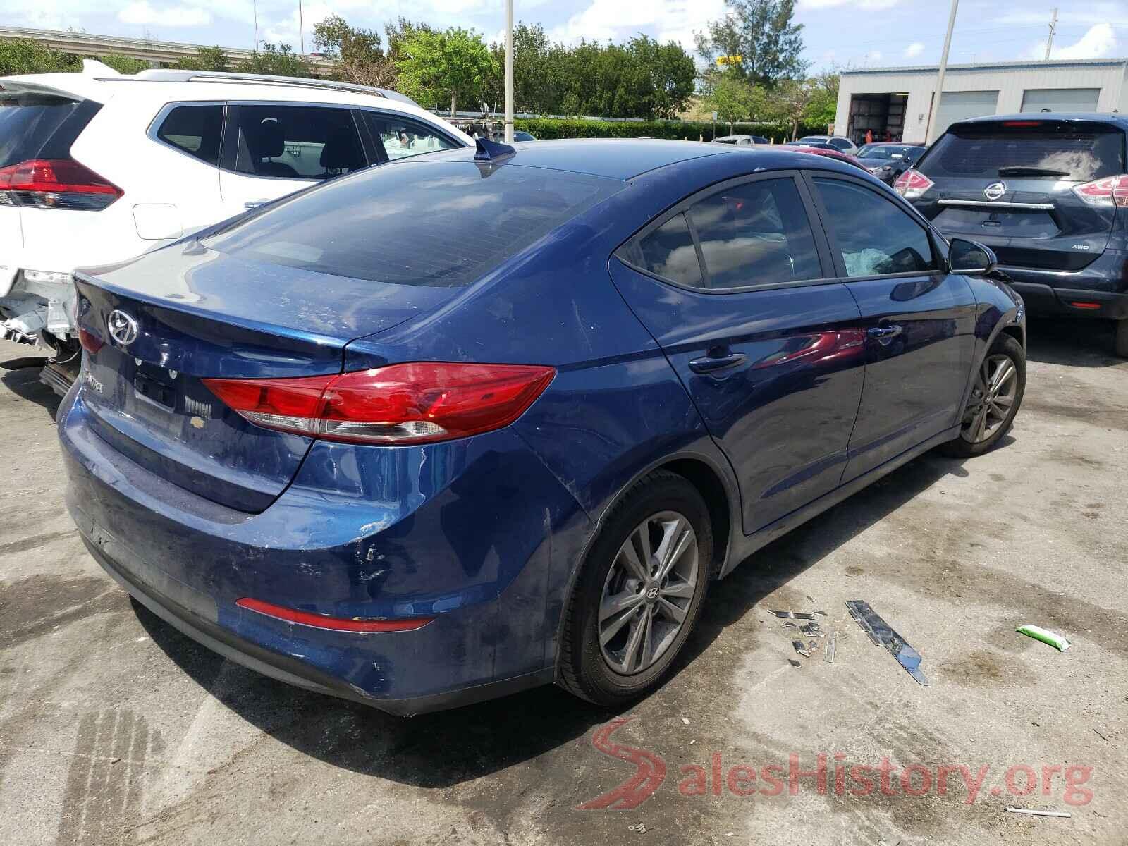 5NPD84LF7JH292283 2018 HYUNDAI ELANTRA