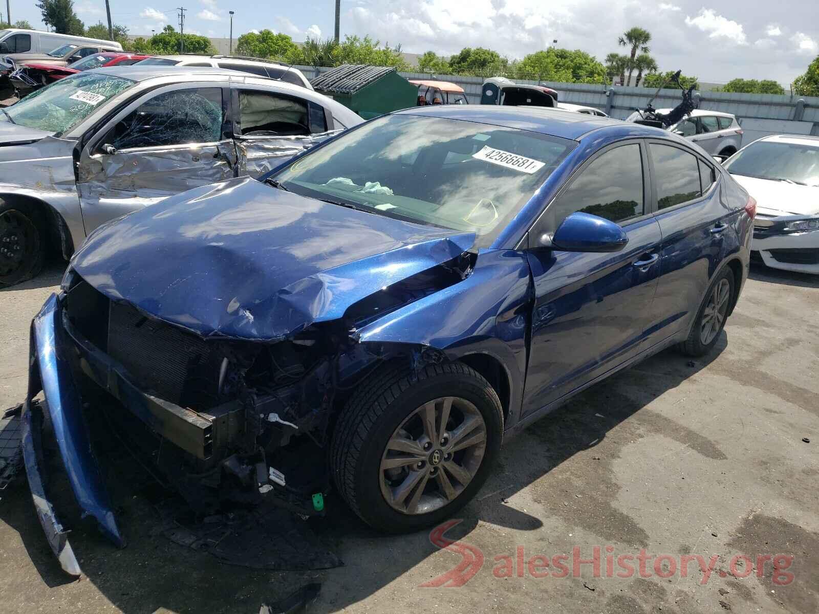 5NPD84LF7JH292283 2018 HYUNDAI ELANTRA