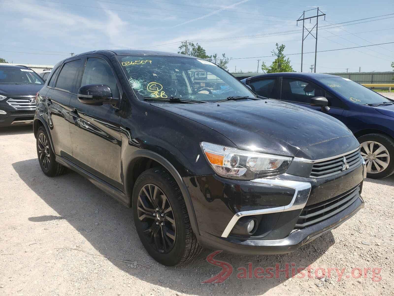 JA4AP3AU1HZ036509 2017 MITSUBISHI OUTLANDER