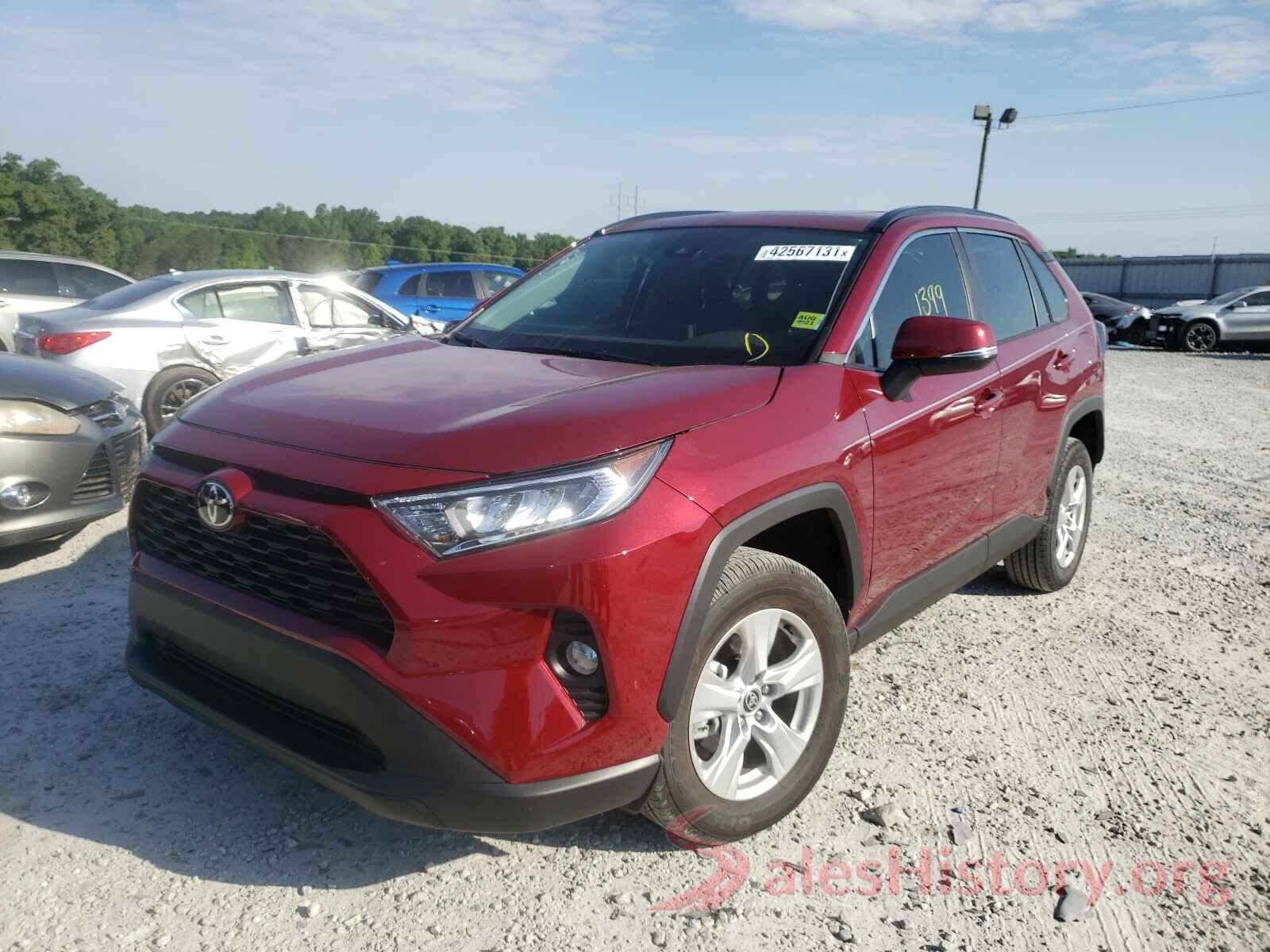 2T3W1RFV9MW140404 2021 TOYOTA RAV4