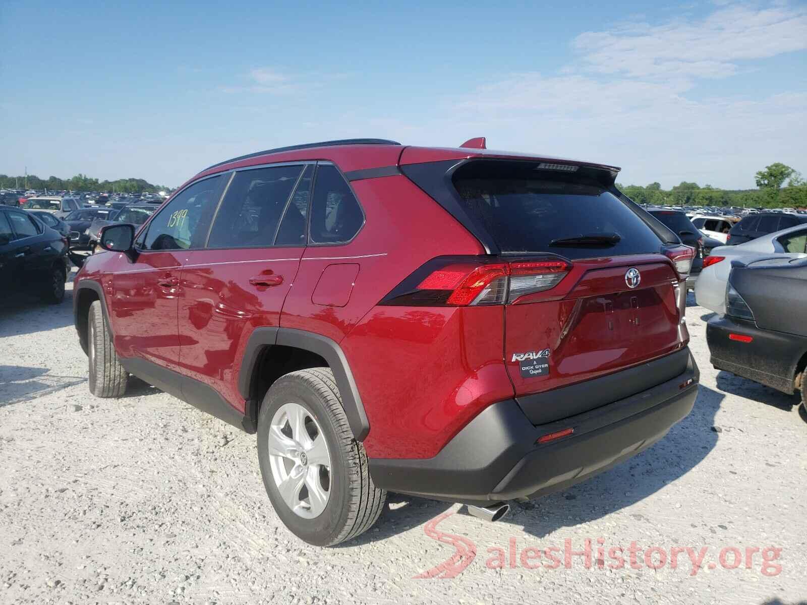 2T3W1RFV9MW140404 2021 TOYOTA RAV4