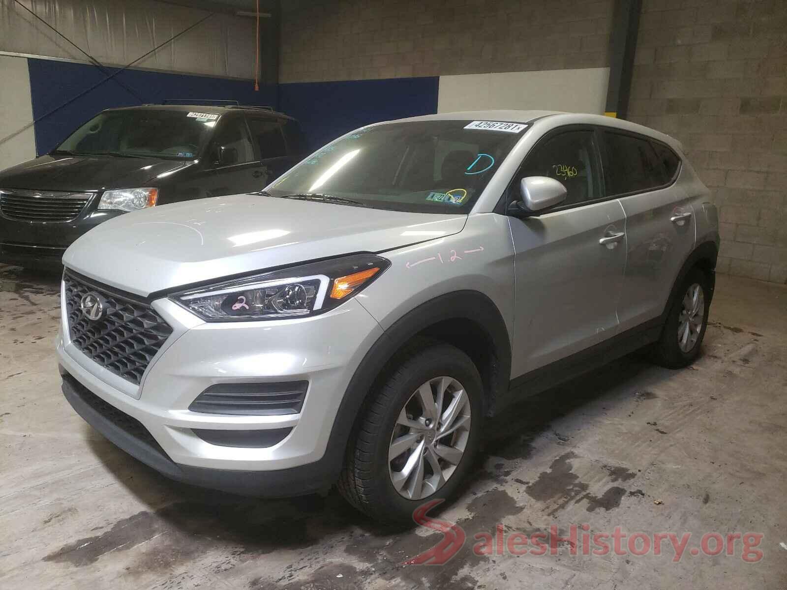 KM8J2CA47KU940708 2019 HYUNDAI TUCSON