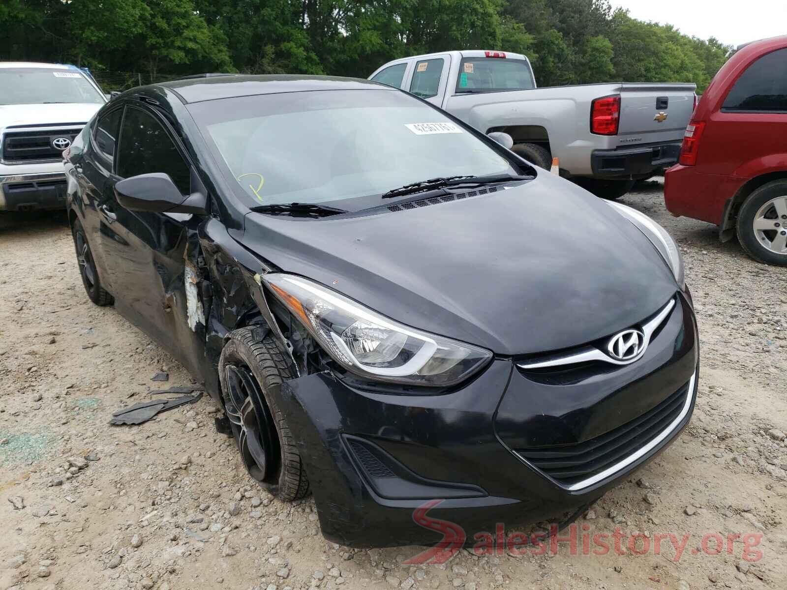 5NPDH4AE7GH766025 2016 HYUNDAI ELANTRA