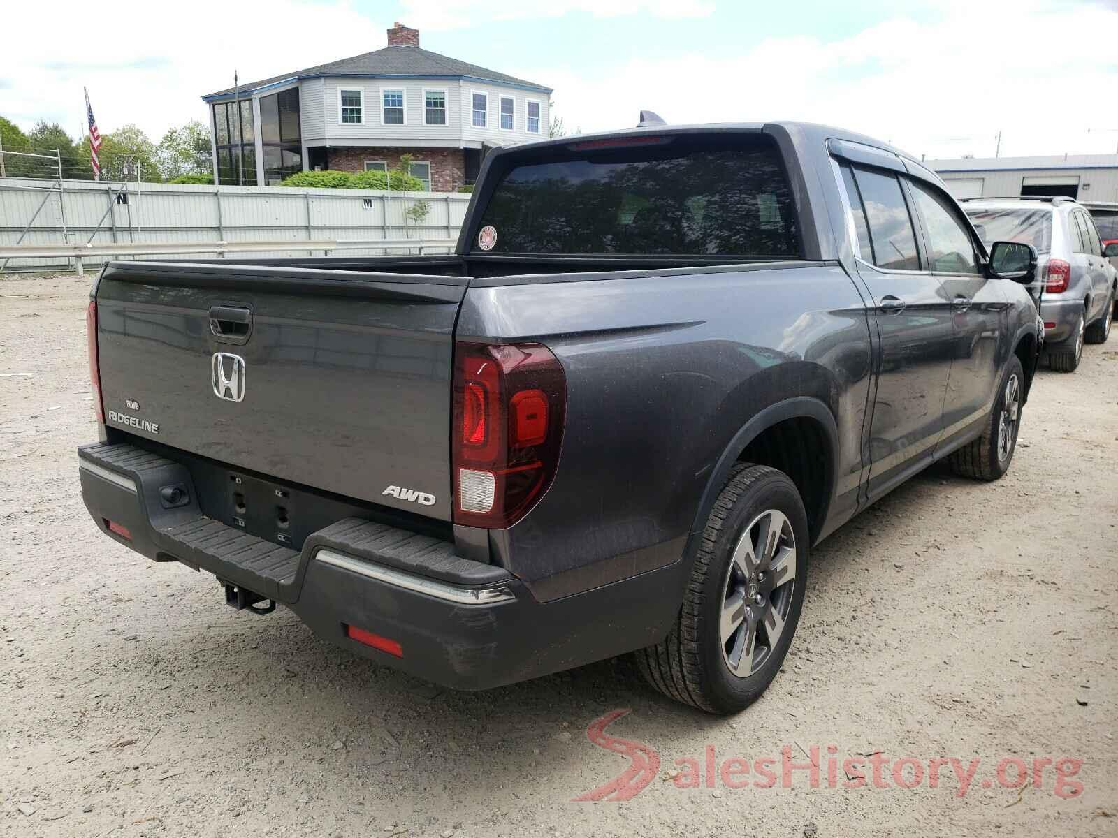 5FPYK3F61HB033491 2017 HONDA RIDGELINE