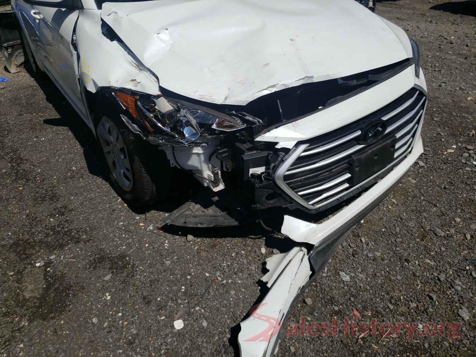 5NPD74LF9JH350512 2018 HYUNDAI ELANTRA