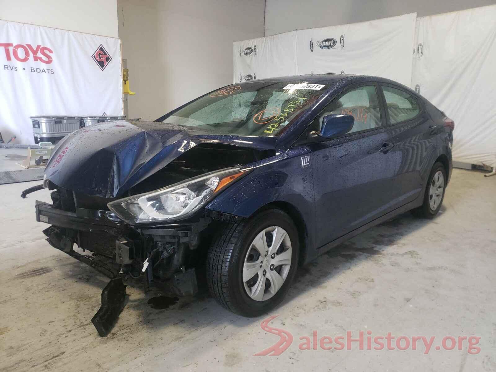 5NPDH4AE5GH770977 2016 HYUNDAI ELANTRA