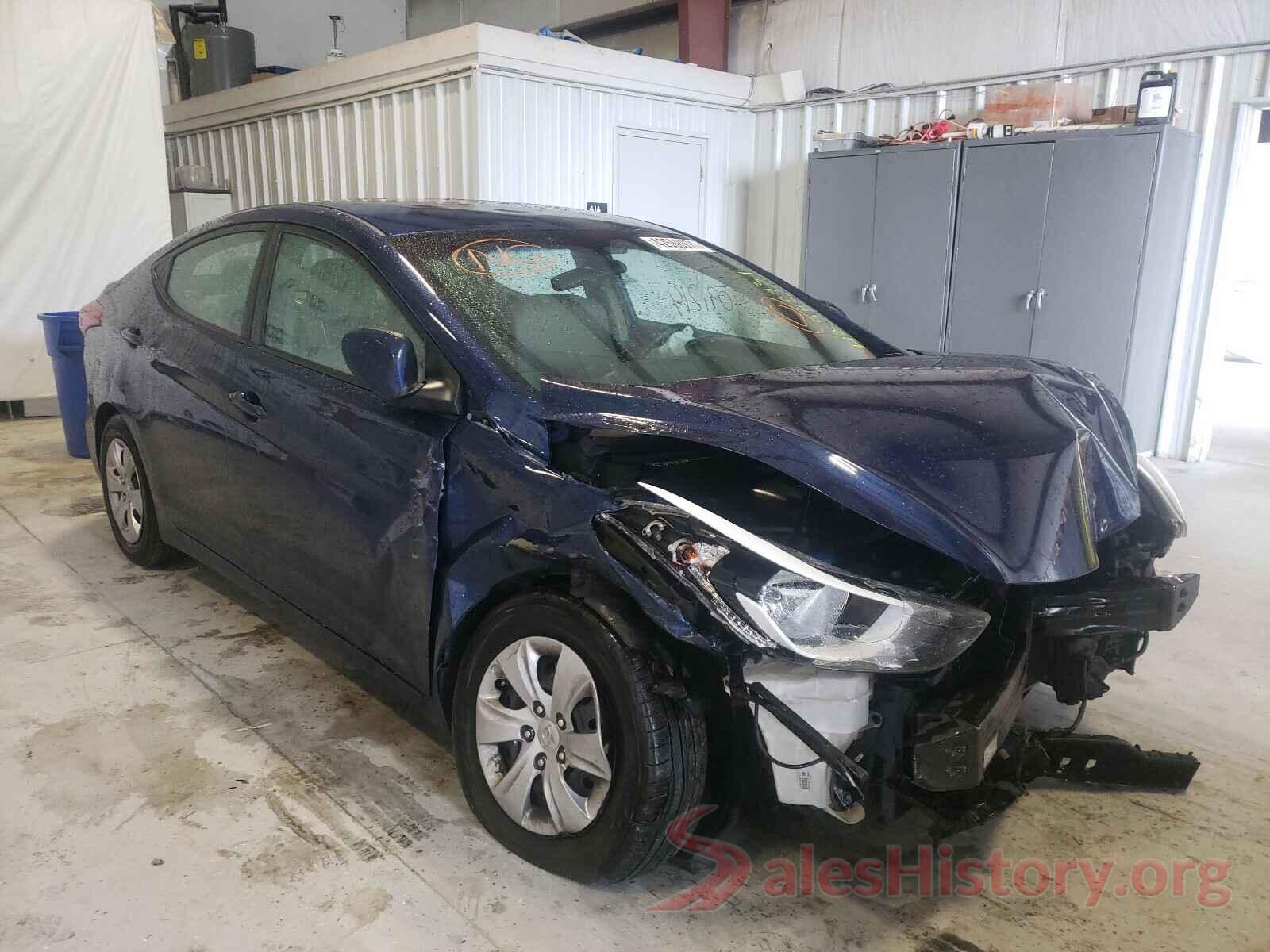 5NPDH4AE5GH770977 2016 HYUNDAI ELANTRA