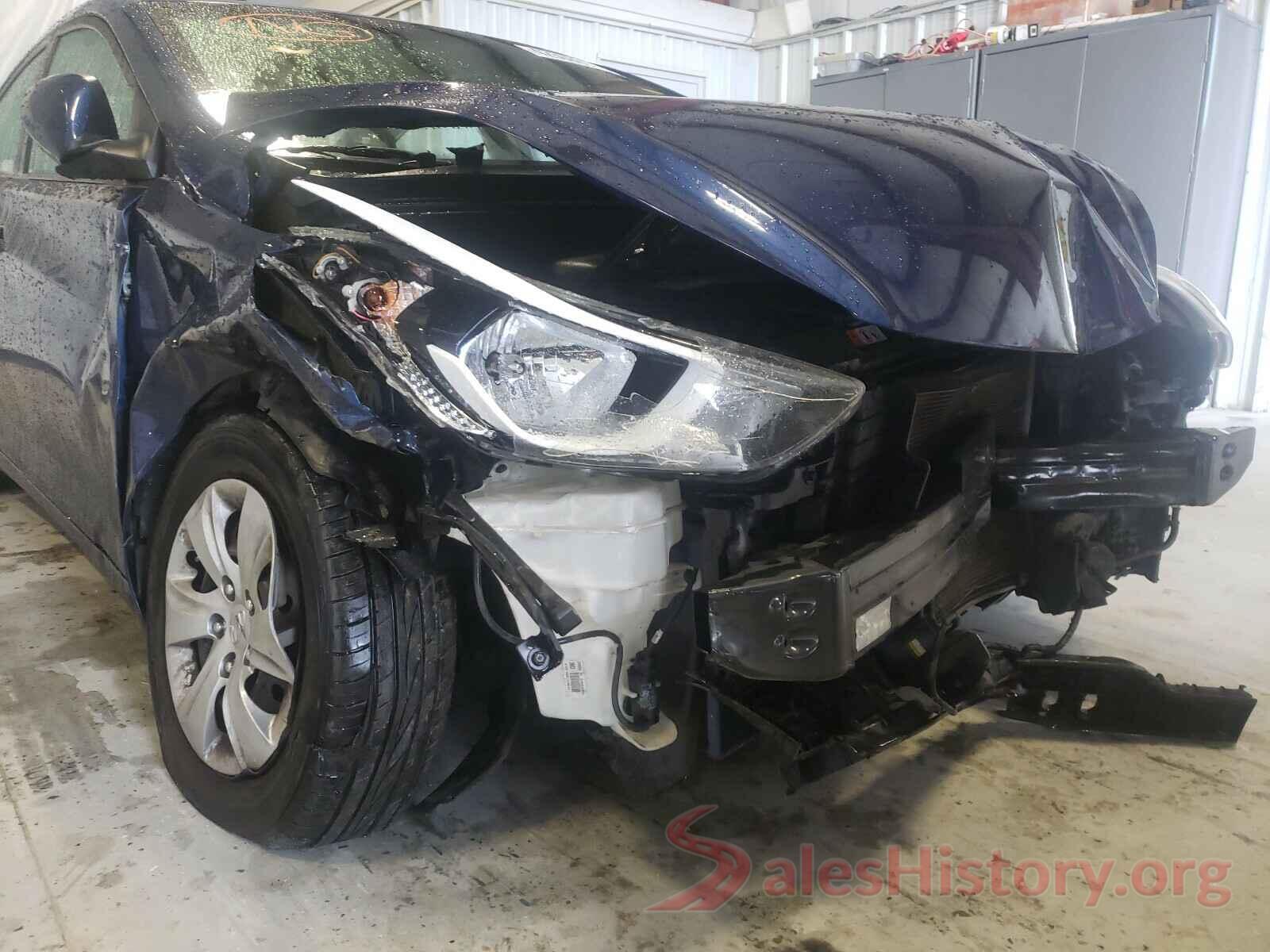 5NPDH4AE5GH770977 2016 HYUNDAI ELANTRA