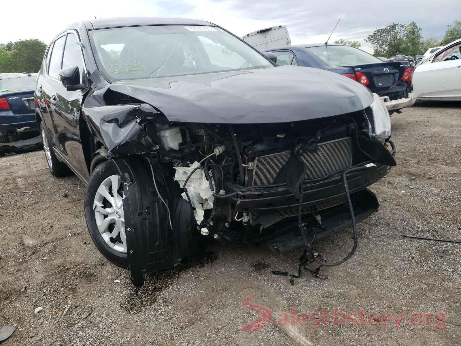 KNMAT2MT7GP605050 2016 NISSAN ROGUE