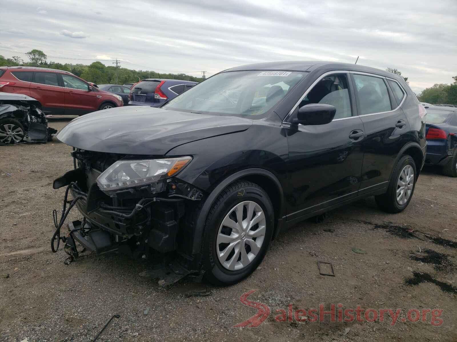 KNMAT2MT7GP605050 2016 NISSAN ROGUE