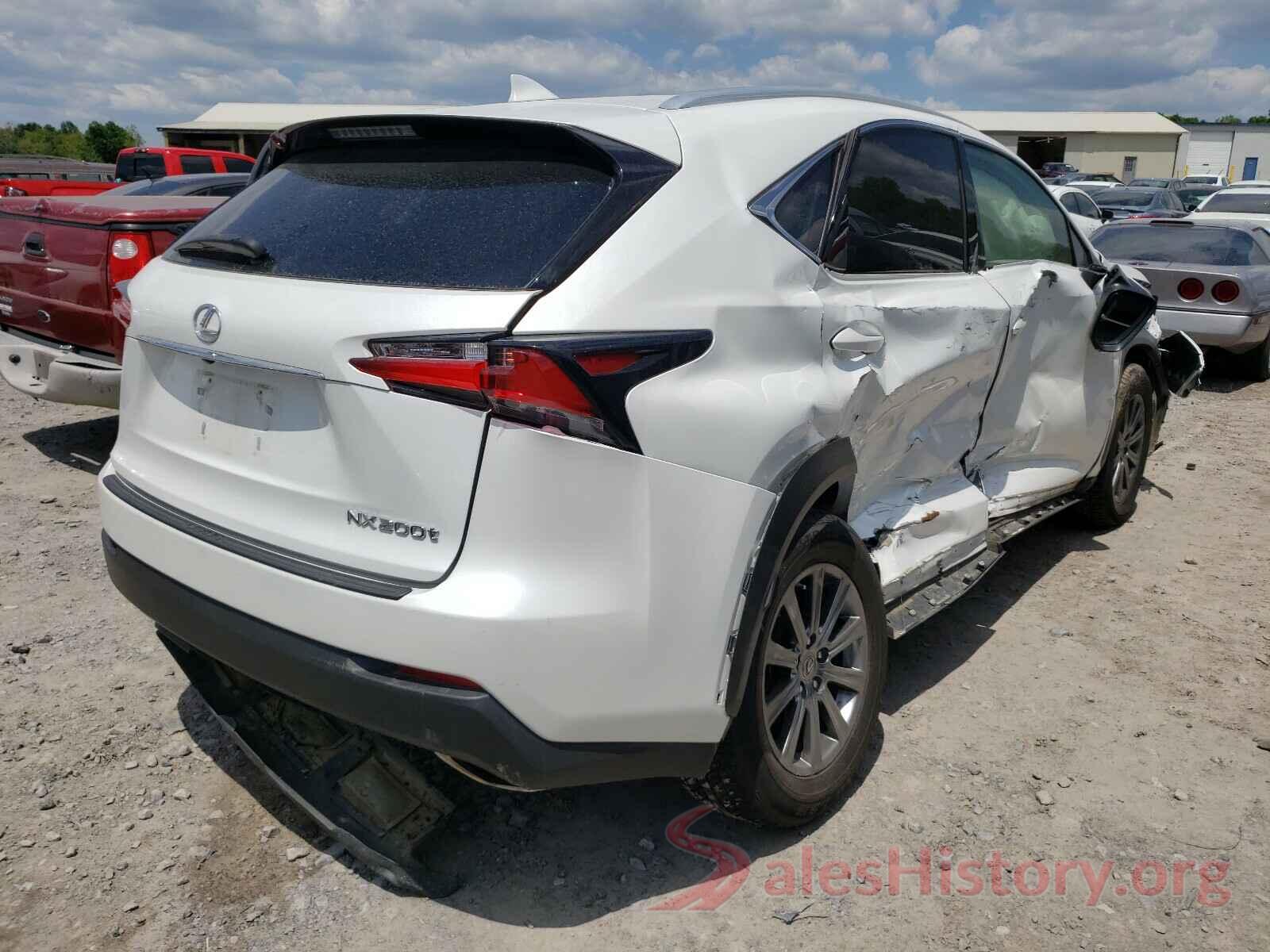 JTJYARBZ8G2037518 2016 LEXUS NX