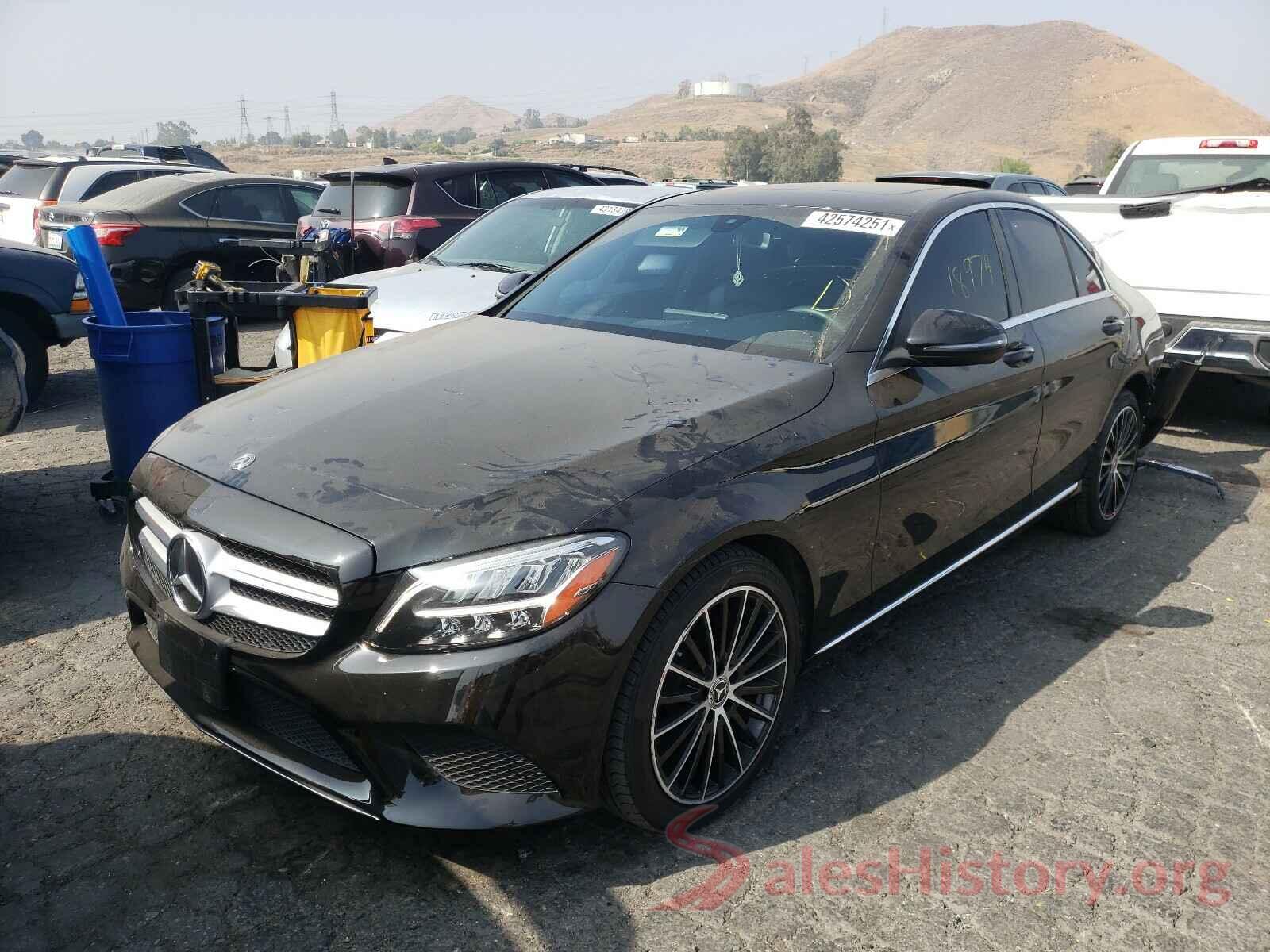 WDDWF8DB0KR462565 2019 MERCEDES-BENZ C CLASS