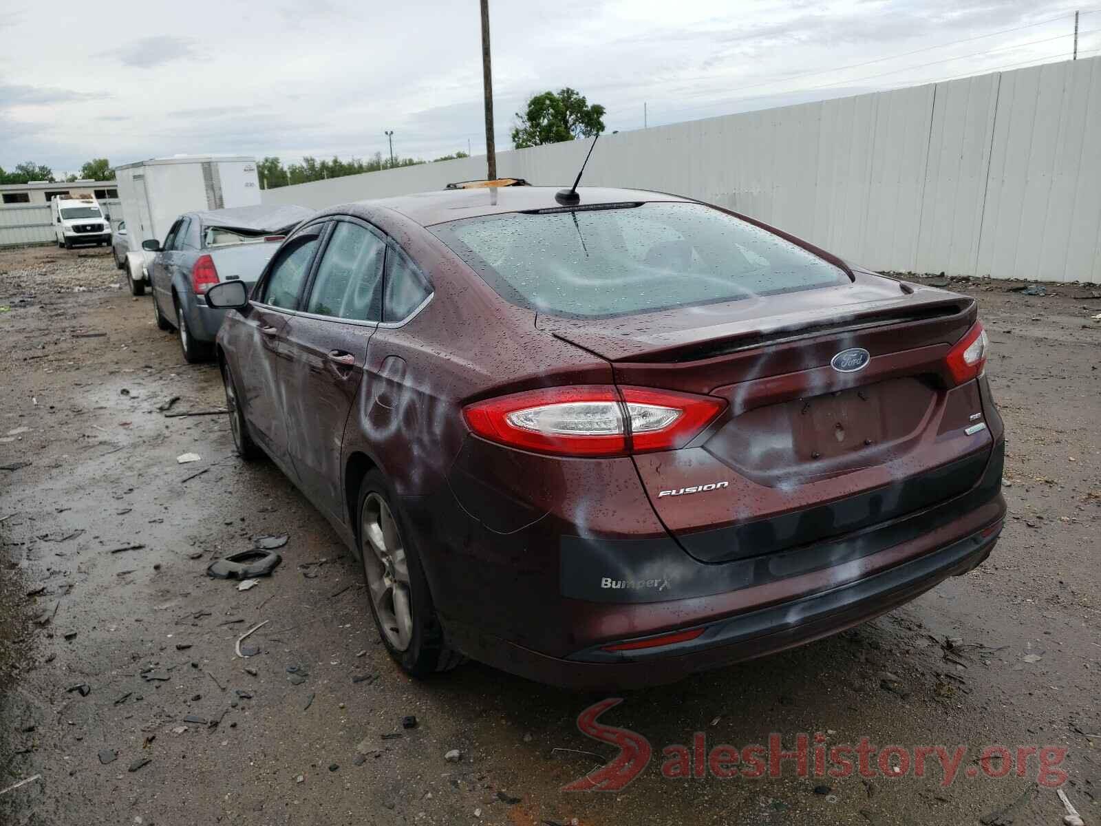 3FA6P0HD9GR361076 2016 FORD FUSION