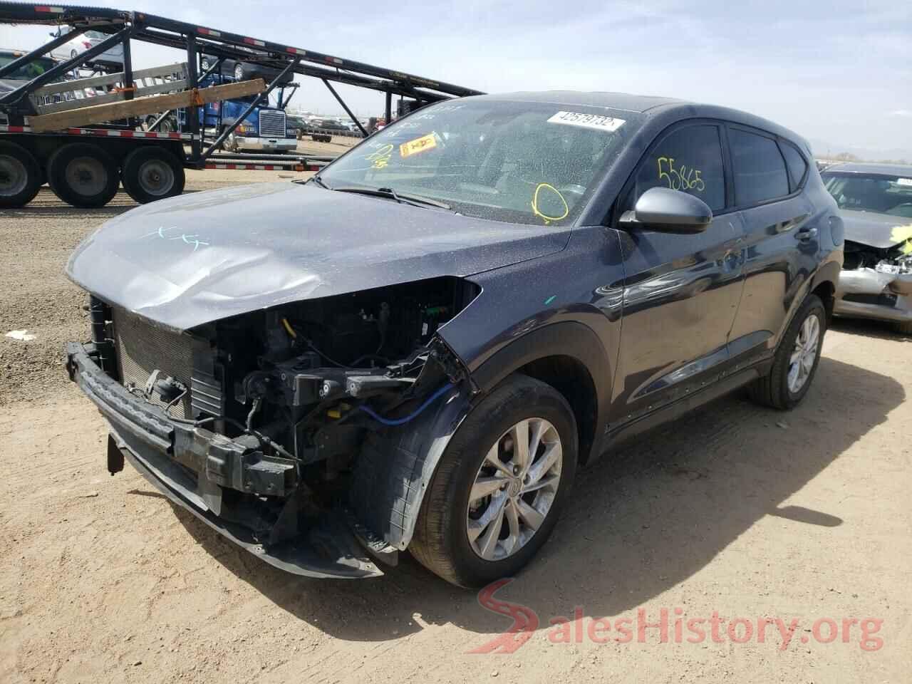 KM8J2CA44KU889880 2019 HYUNDAI TUCSON