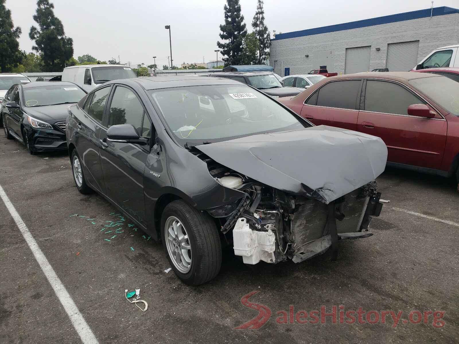 JTDKARFU7G3025443 2016 TOYOTA PRIUS