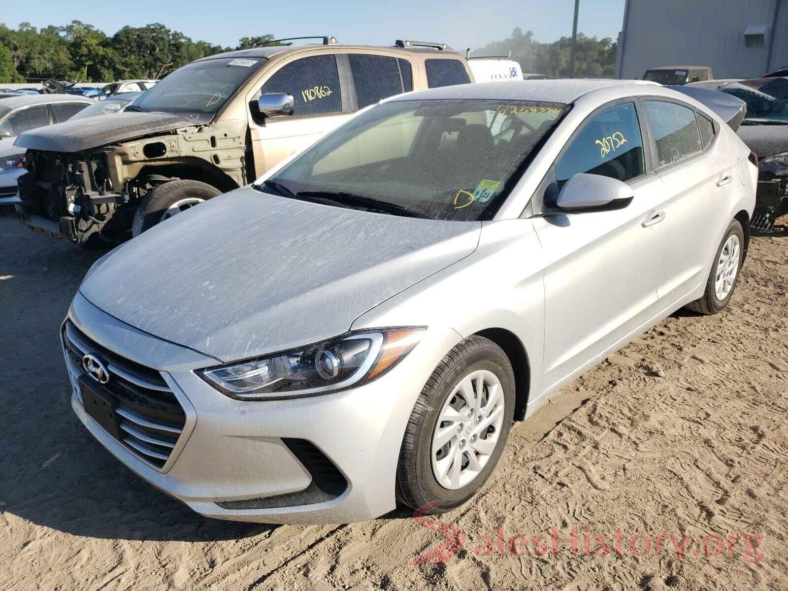 5NPD74LF7JH398963 2018 HYUNDAI ELANTRA