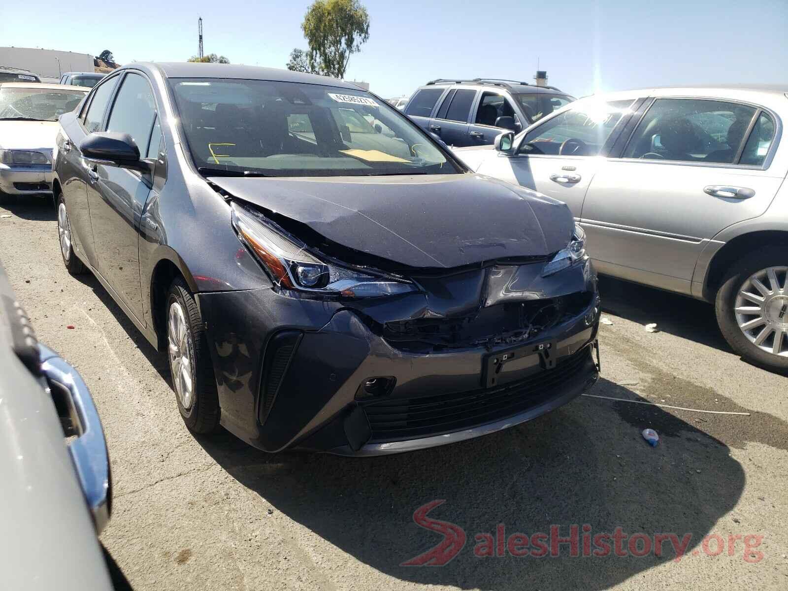 JTDKAMFU8M3144231 2021 TOYOTA PRIUS