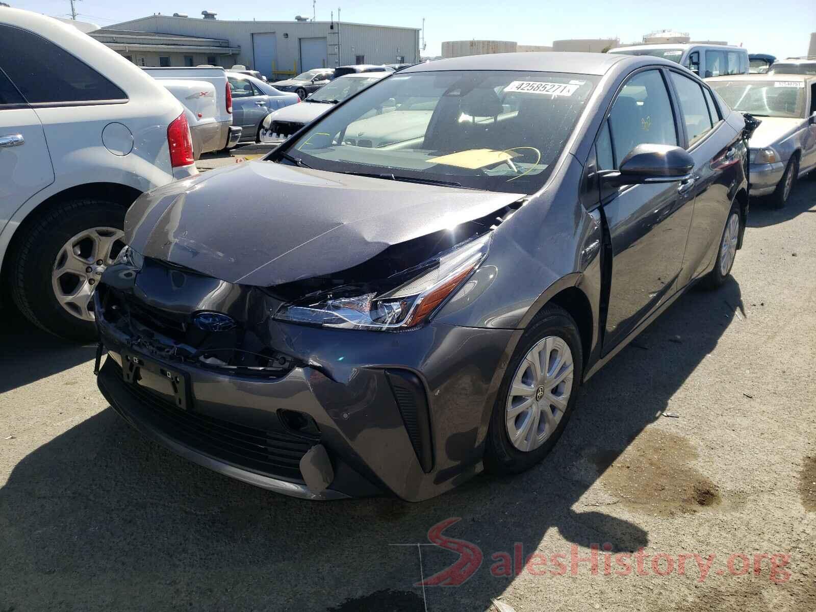 JTDKAMFU8M3144231 2021 TOYOTA PRIUS